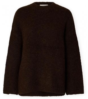 Svetre Selected  W Noos Knit Gabriela L/S - Delicious