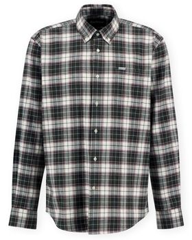 Košele s dlhým rukávom Barbour  Telfield Shirt - Olive