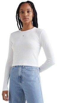 Tričká s dlhým rukávom Tommy Hilfiger  DW0DW14277YBR