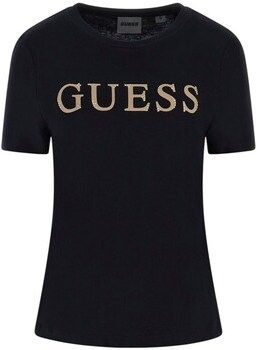 Tričká s krátkym rukávom Guess  V5BI10I3Z14JBLK