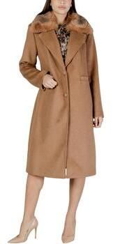 Kabáty Guess  KAROLE FUR COLLAR COAT W5BL19 W2642