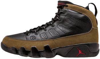 Členkové tenisky Nike  9 Retro Olive (2024)