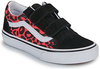 Nízke tenisky Vans  Old Skool V GLITTER LEOPARD Diva Pink