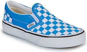 Slip-on Vans  Classic Slip-On COLOR THEORY CHECKERBOARD Bright Azure