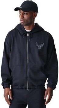 Mikiny New-Era  Nba Linear Fz Hoodie Chibul Blk