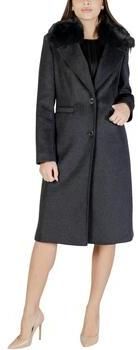 Kabáty Guess  KAROLE FUR COLLAR COAT W5BL19 W2642