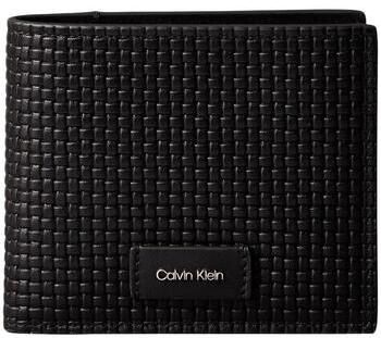 Peňaženky Calvin Klein Jeans  EMBOSSED WOVEN BILLFOLD W/ COIN LV04D1125G