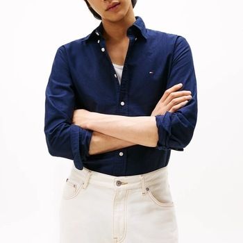 Košele s dlhým rukávom Tommy Hilfiger  SOLID HERITAGE OXFORD RF