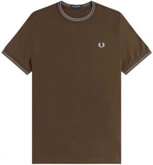 Tričká s krátkym rukávom Fred Perry  Fp Twin Tipped T-Shirt
