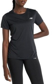 Tričká s krátkym rukávom New Balance  WT51244BK