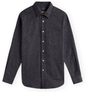 Košele s dlhým rukávom Portuguese Flannel  Teca 2.0 Shirt - Grey