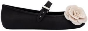 Balerínky/Babies Melissa  Soft Ballerina Petals - Black/Beige