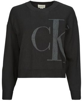 Svetre Calvin Klein Jeans  LONG SLEEVE SMOOTH COTTON