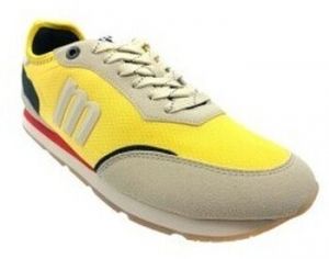 Nízke tenisky MTNG  Zapato caballero MUSTANG 84859 mostaza