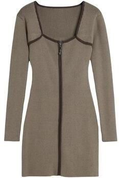 Krátke šaty Desigual  REPRIS_VEST_KIRKWALL 26SWVFX2