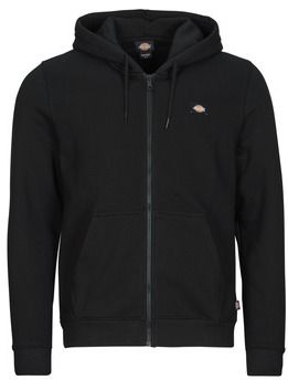 Mikiny Dickies  OAKPORT ZIP HOODIE BLACK