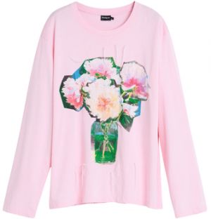 Tričká s dlhým rukávom Desigual  REPRIS_TS_ABROATH 26SWTKX4