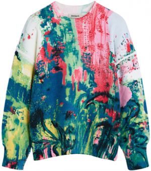 Svetre Desigual  REPRIS_JERS_PINTURA 26SWJFX6