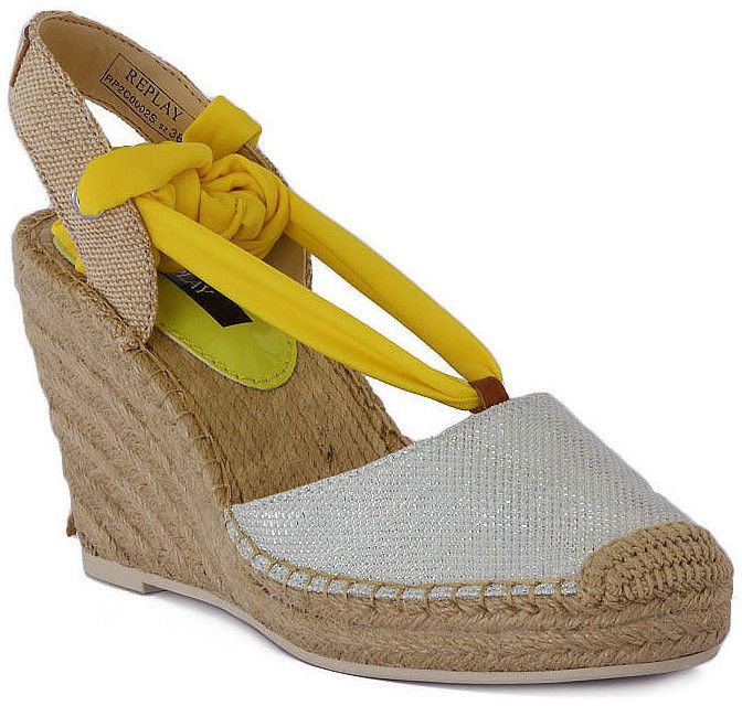 Sandále Replay  SCARPA WHITE