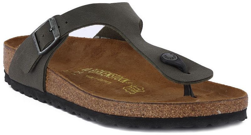 Šľapky BIRKENSTOCK  GIZEH EMERALDGREEN CALZ N