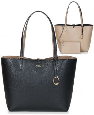 Veľká nákupná taška/Nákupná taška Lauren Ralph Lauren  MERRIMACK REVERSIBLE TOTE MEDIUM