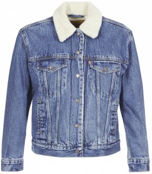 Džínsové bundy Levis  EX-BF SHERPA TRUCKER