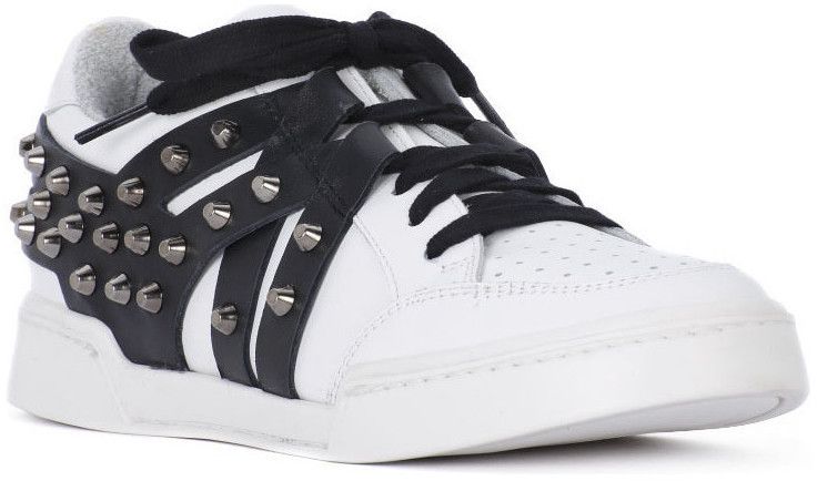 Nízke tenisky At Go  GO GALAXY BIANCO VELOUR NERO