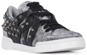 Nízke tenisky At Go  GO MICROCRACK ARGENTO