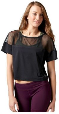 Tričká s krátkym rukávom Reebok Sport  Cardio Fashion Top