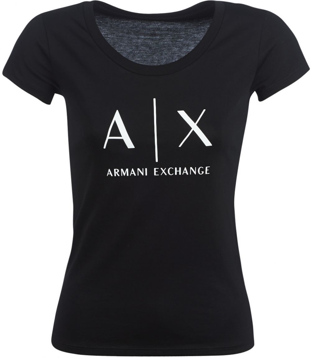 Tričká s krátkym rukávom Armani Exchange  HELBATANTE
