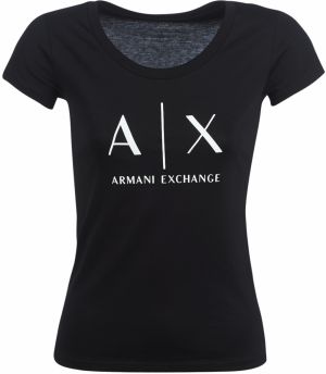 Tričká s krátkym rukávom Armani Exchange  HELBATANTE