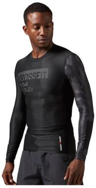 Tričká s krátkym rukávom Reebok Sport  Rcf LS Compression Shirt