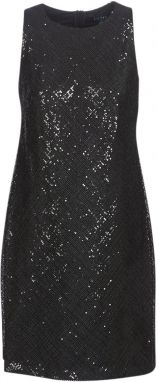 Krátke šaty Lauren Ralph Lauren  SEQUINED SLEEVELESS DRESS