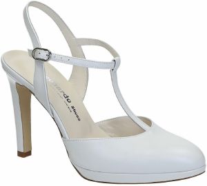 Sandále Leonardo Shoes  S2714 CAPRETTO BIANCO T 3109P F LICIA