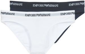 Klasické nohavičky Emporio Armani  CC317-PACK DE 2