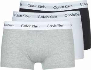 Boxerky Calvin Klein Jeans  COTTON STRECH LOW RISE TRUNK X 3