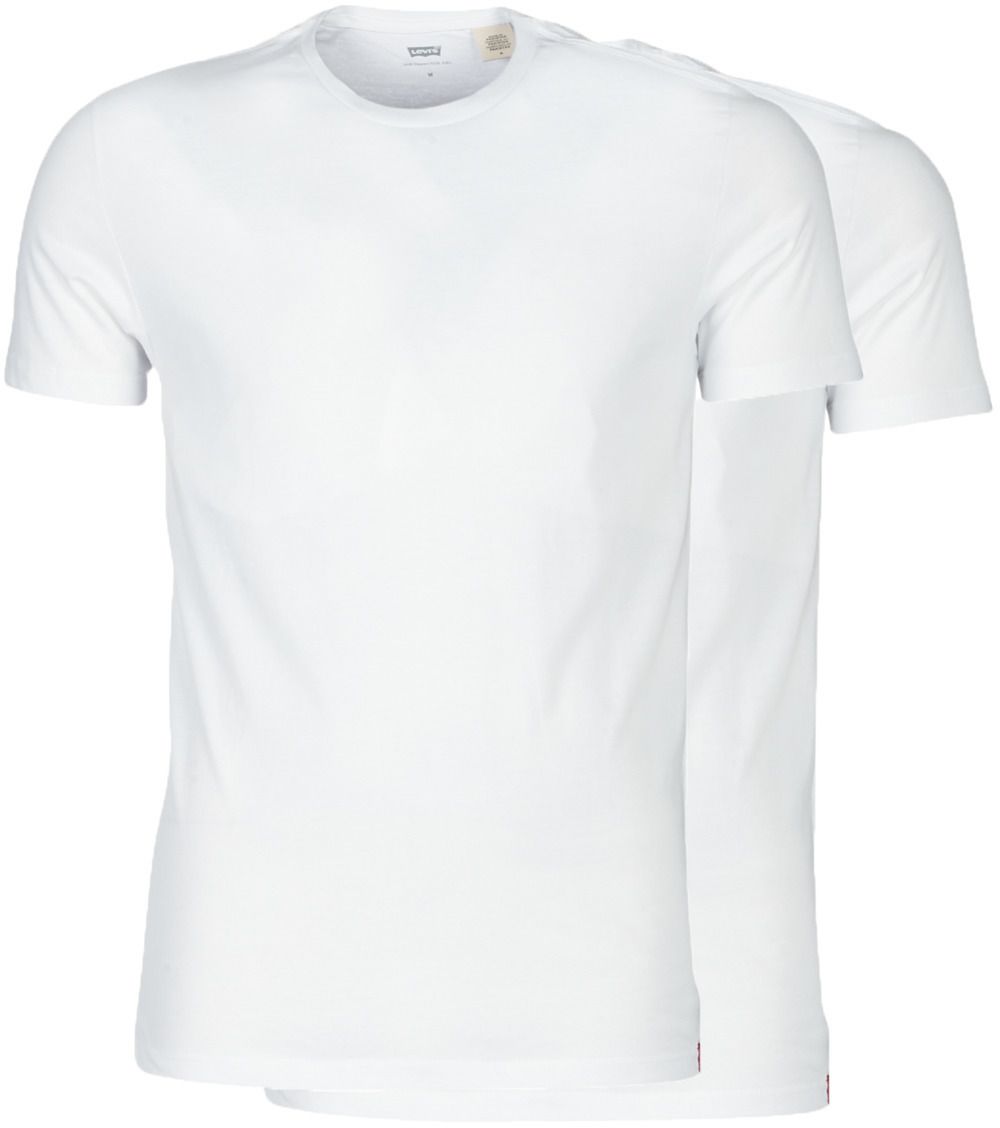 Tričká s krátkym rukávom Levis  SLIM 2PK CREWNECK 1