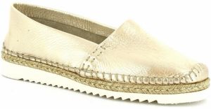 Mokasíny Leonardo Shoes  010 PERLATO ORO