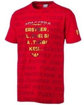 Tričká s krátkym rukávom Puma  Ferrari