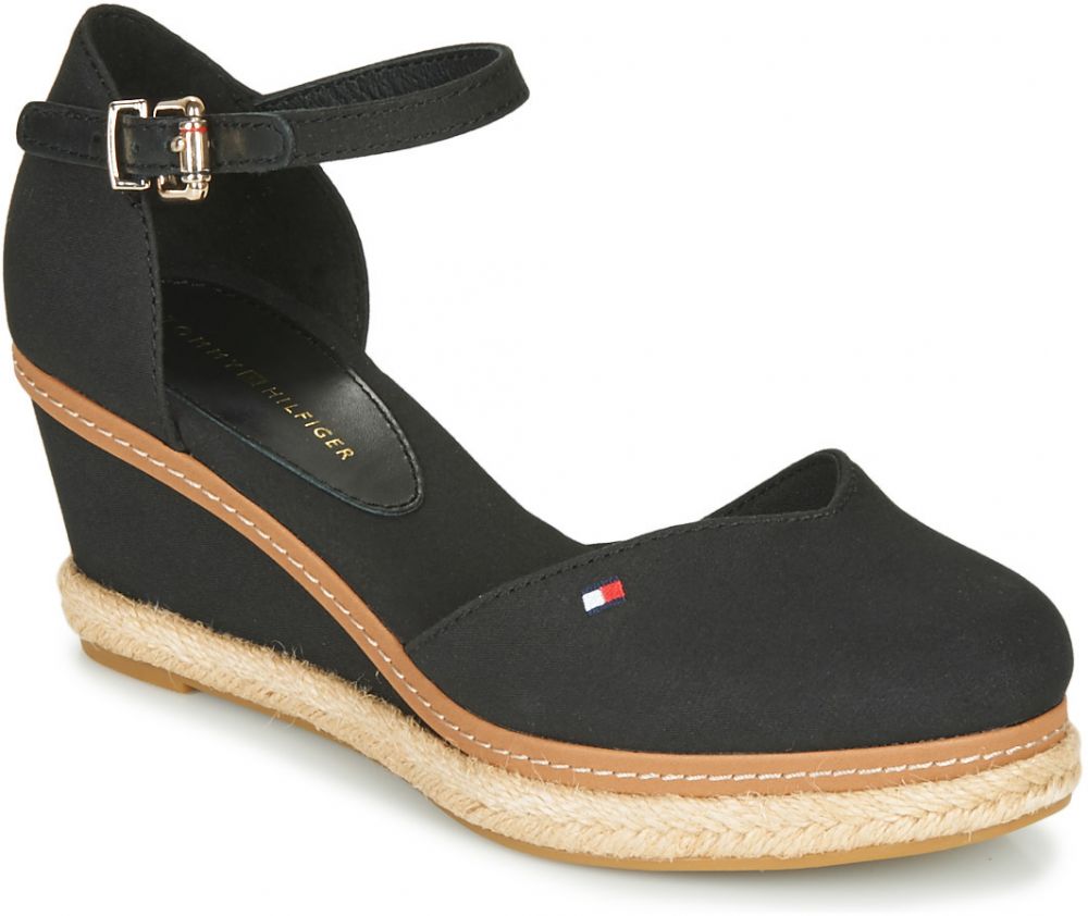 Espadrilky Tommy Hilfiger  BASIC CLOSED TOE MID WEDGE