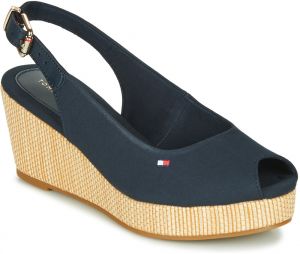 Sandále Tommy Hilfiger  ICONIC ELBA SLING BACK WEDGE