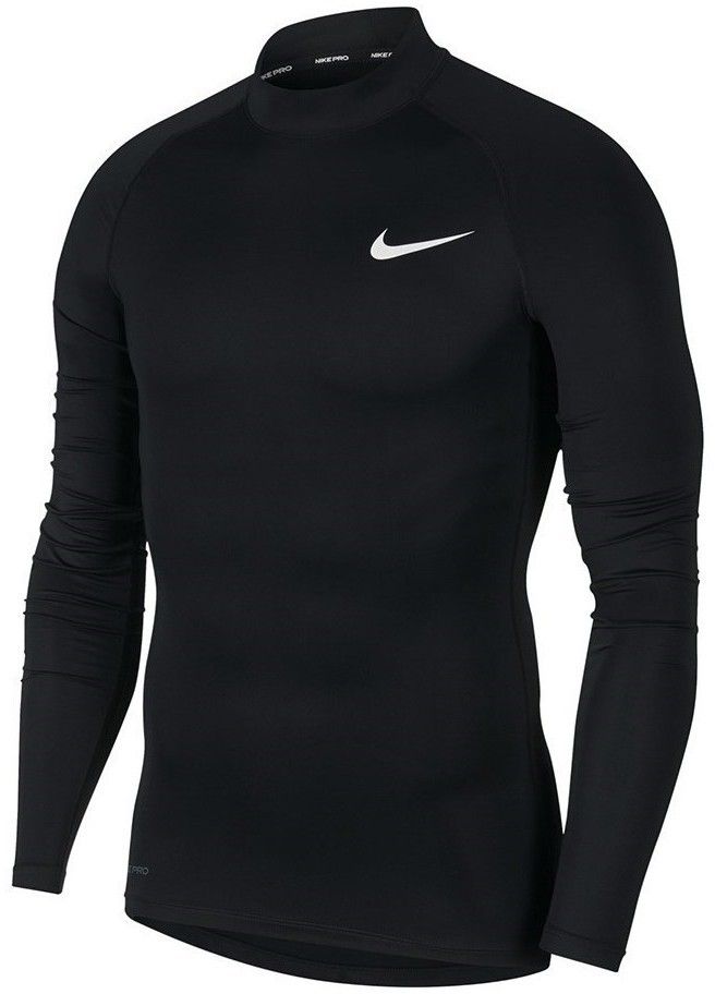 Tričká s krátkym rukávom Nike  Top Tight LS Mock