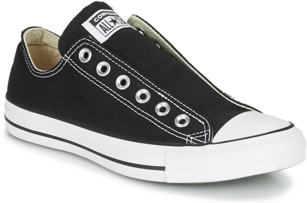 Dámska obuv - Dámske tenisky - Čierna - Slip-on Converse  CHUCK TAYLOR ALL STAR SLIP CORE BASICS Slip-on Converse  CHUCK TAYLOR ALL STAR SLIP CORE BASICS