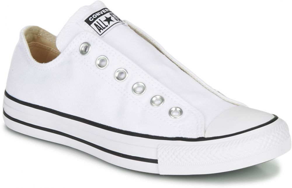 Dámska obuv - Dámske tenisky - Biela - Slip-on Converse  CHUCK TAYLOR ALL STAR SLIP CORE BASICS Slip-on Converse  CHUCK TAYLOR ALL STAR SLIP CORE BASICS