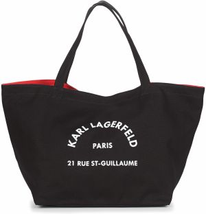 Veľká nákupná taška/Nákupná taška Karl Lagerfeld  RUE ST GUILLAUE CANVAS TOTE
