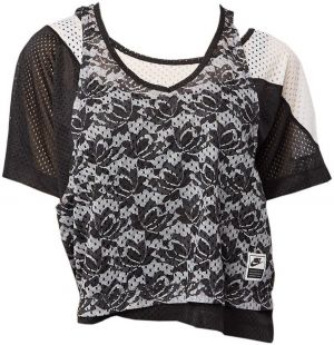 Tričká s krátkym rukávom Nike  Lab Lace Layered Tshirt