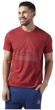 Tričká s krátkym rukávom Reebok Sport  Marble Melange Tee
