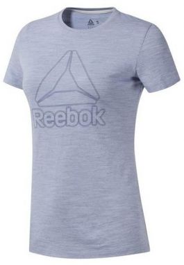 Tričká s krátkym rukávom Reebok Sport  TE Marble Logo Tee