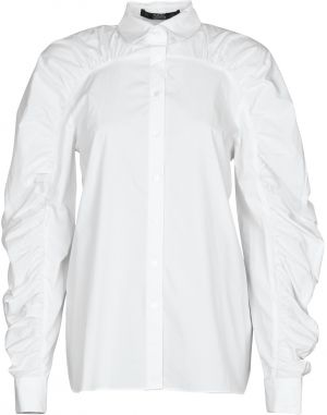 Košele a blúzky Karl Lagerfeld  POPLIN BLOUSE W/ GATHERING