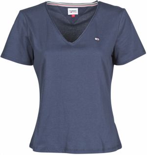 Tričká s krátkym rukávom Tommy Jeans  TJW SLIM JERSEY V NECK